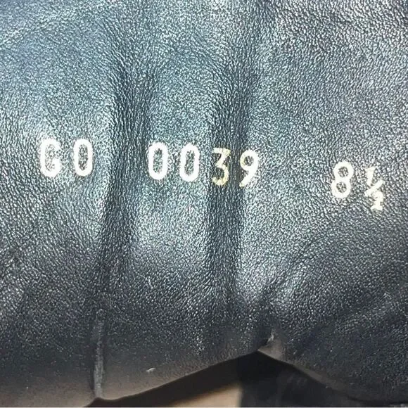 Louis Vuitton Men’s 8.5 Low Top Monogram Logo Leather Black Sneakers Shoes - Picture 3 of 10